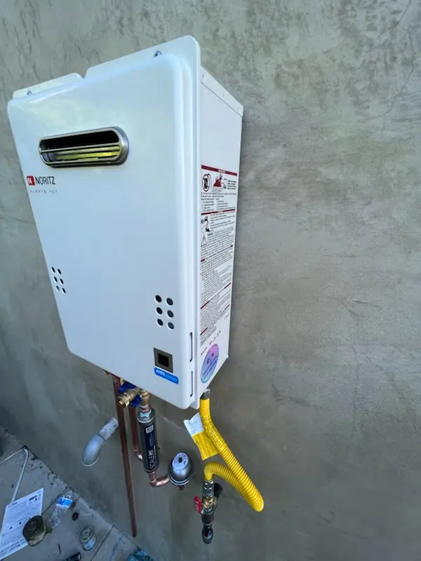 Tankless water heater installation for East Orange homes